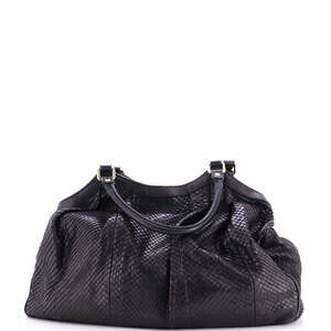 Gucci Large Sukey Tote Python